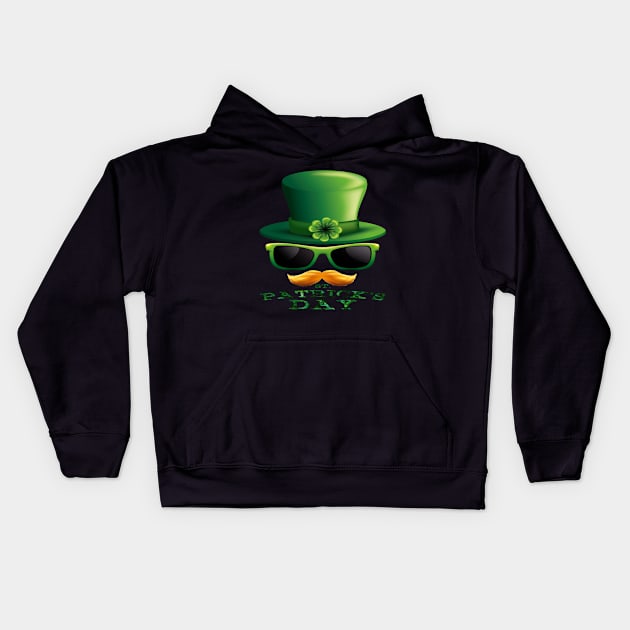 happy st.patrick's day Kids Hoodie by karascom